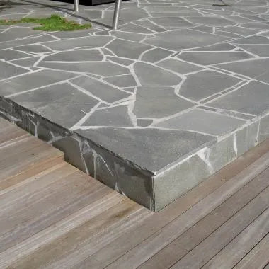 Tandur Grey Limestone Crazy Paver