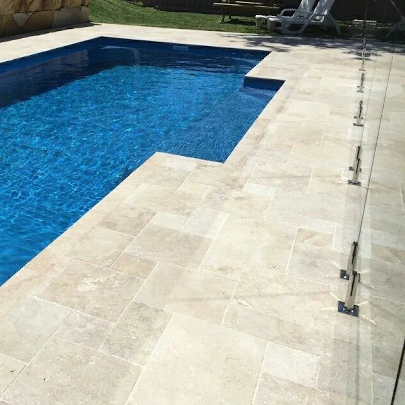 Classic Travertine French Pattern