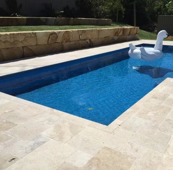 Classic Travertine French Pattern