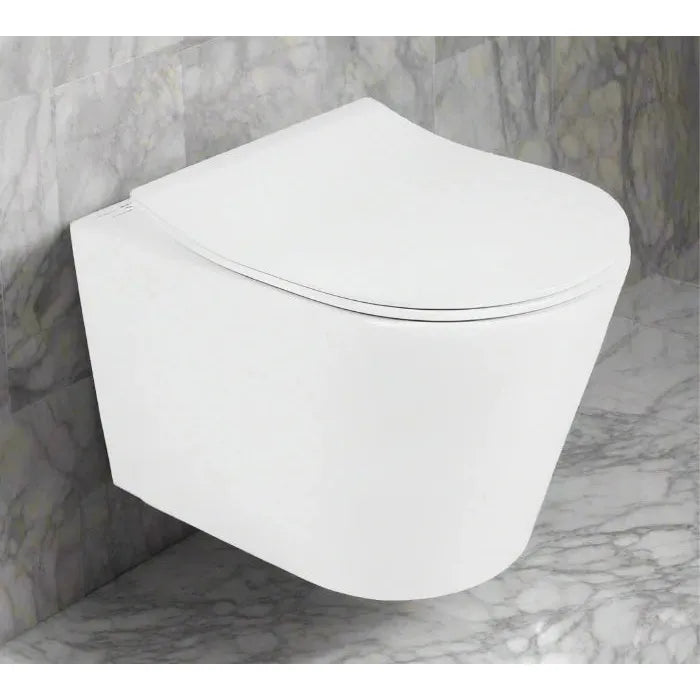 ALZANO RIMLESS WALL HUNG PAN SLIM SEAT