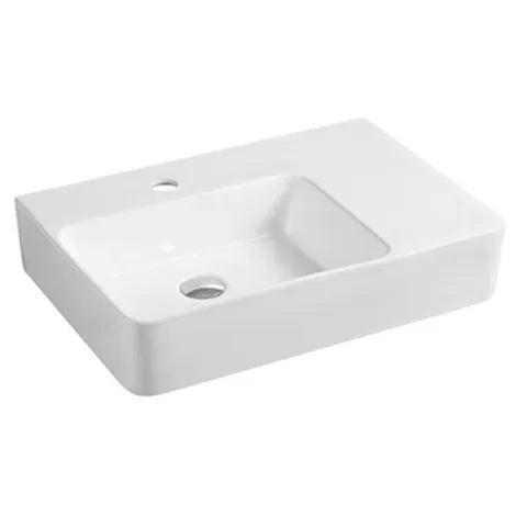 BASIN SQUARE L/H BOWL 595X420