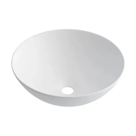 Bondi 400x400x135 Matte White Basin