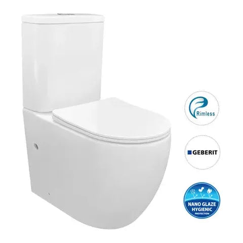 Cosenza Rimless Toilet Suite