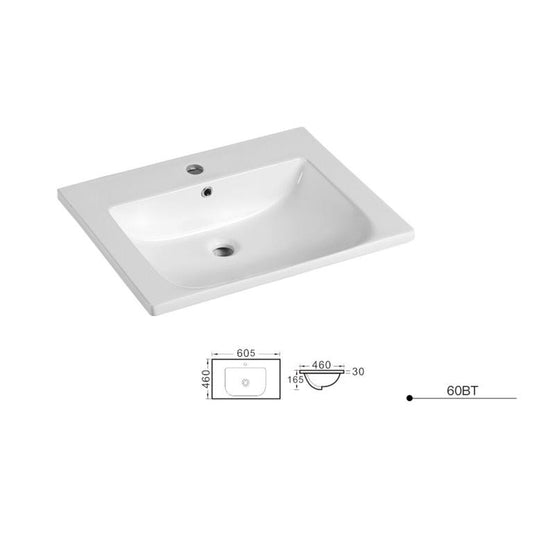 Elivia Ceramic Vanity Top