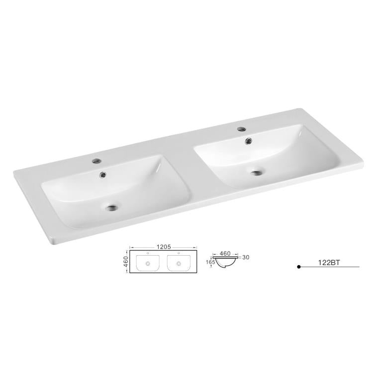 Elivia Ceramic Vanity Top