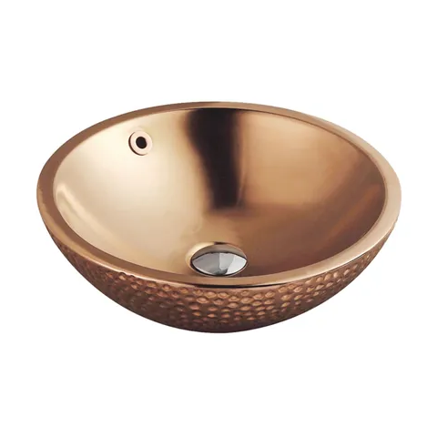 GOLFBALL BASIN 430X430 GOLD