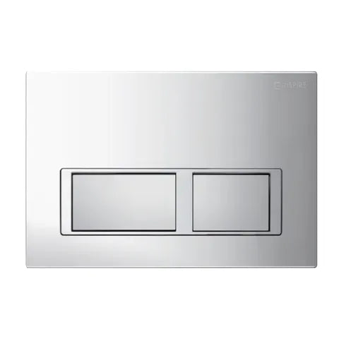 Inspire Dual Flush Plate Square Chrome