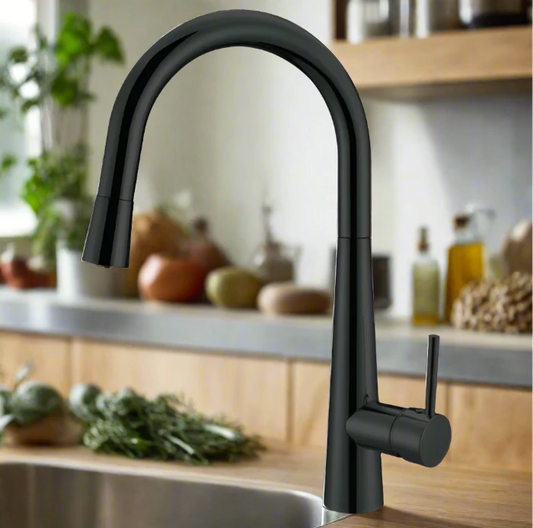 PULL OUT KITCHEN MIXER 420 BLACK