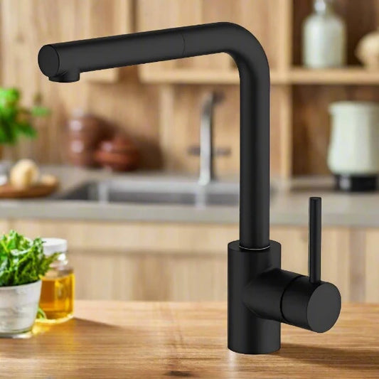 PULL OUT KITCHEN MIXER BLACK