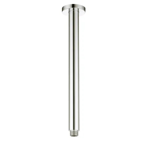 Pavia 300mm Brushed Nickel Ceiling Shower Arm Round