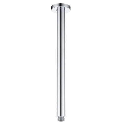 Pavia 400mm Chrome Ceiling Shower Arm Round