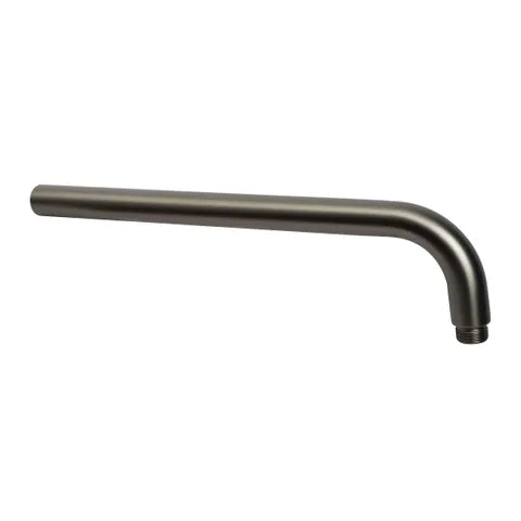 Pavia 400mm Gun Metal Straight Wall Arm Round