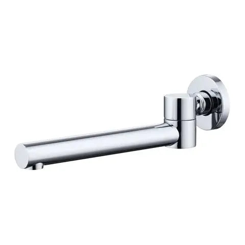 Pavia Chrome Swivel Bath Spout Round