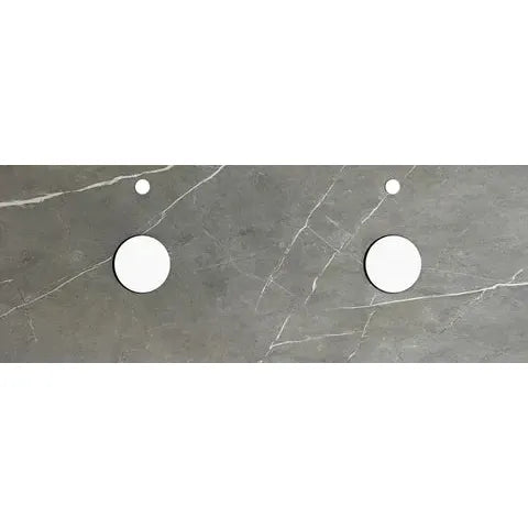 Rock Plate Stone 1500x465x15 Amani Grey 12 O'Clock Taphole