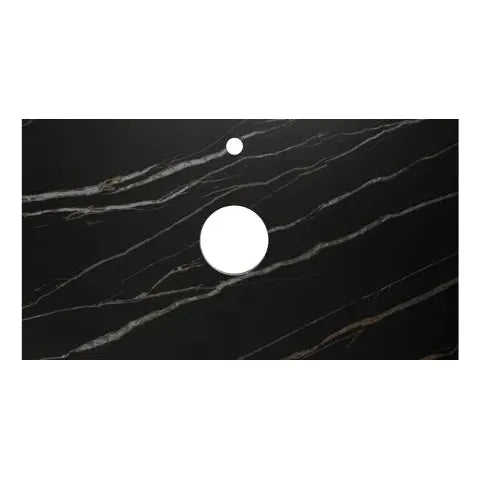 Rock Plate Stone 600x465x15 Empire Black 12 O'Clock