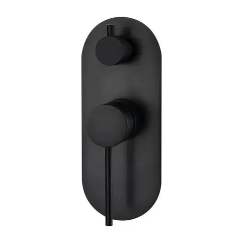 Roul Diverter Shower Mixer Matte Black