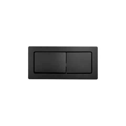 Square Toilet Button Matte Black