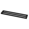 TARAN DOUBLE TOWELRAIL 600 BLK