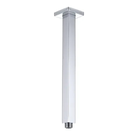 Taran 300mm Chrome Ceiling Shower Arm Square