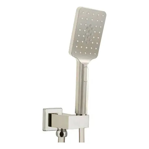 Taran Brushed Nickel Handheld Shower Set Square