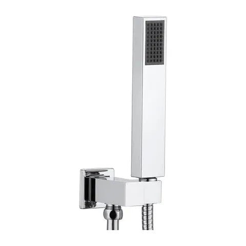 Taran Chrome Handheld Shower Set Square