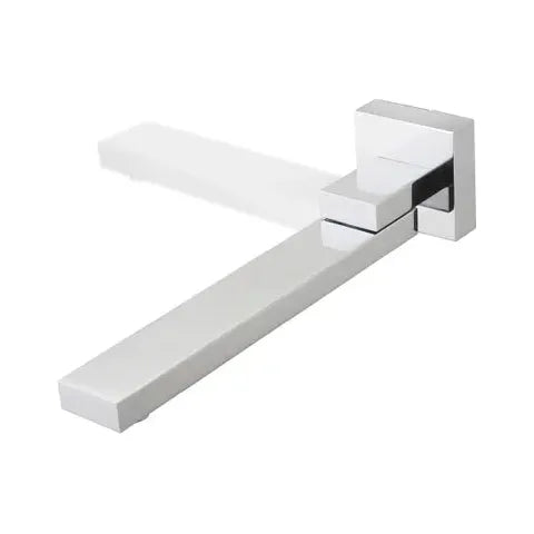 Taran Chrome Swivel Bath Spout Square