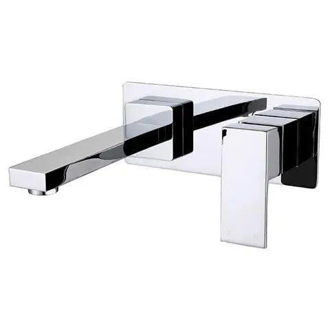 Taran Wall Basin Mixer Chrome