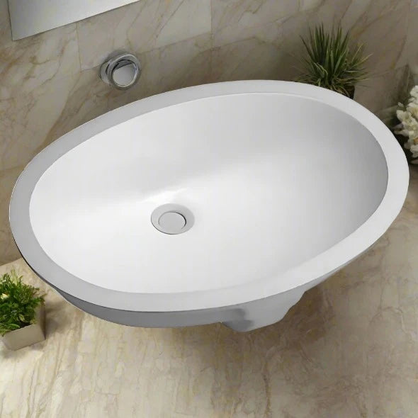 UNDERMOUNT OVAL 570X420X200 BASIN