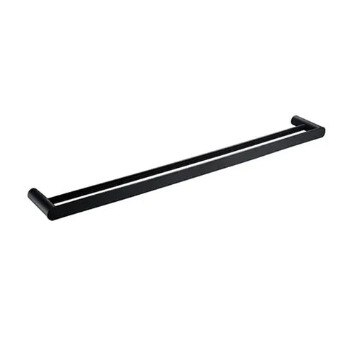 VETTO DOUBLE TOWELRAIL 600 BLK