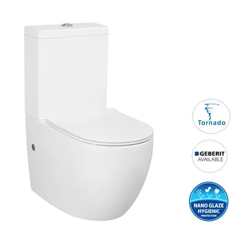 X-CUBE RIMLESS TOILET SUITE