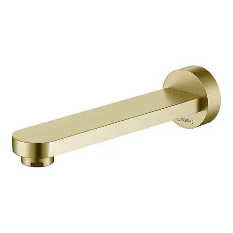 Vetto Brushed Gold Bath Spout