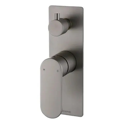 Vetto Diverter Shower Mixer Brushed Nickel