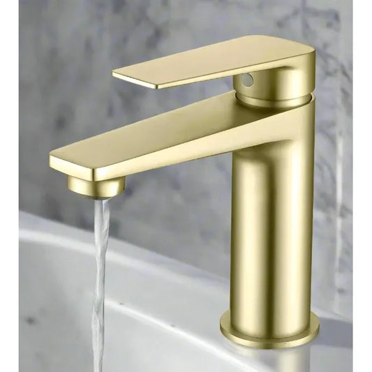 ZEVIO BASIN MIXER BRUSHED GOLD