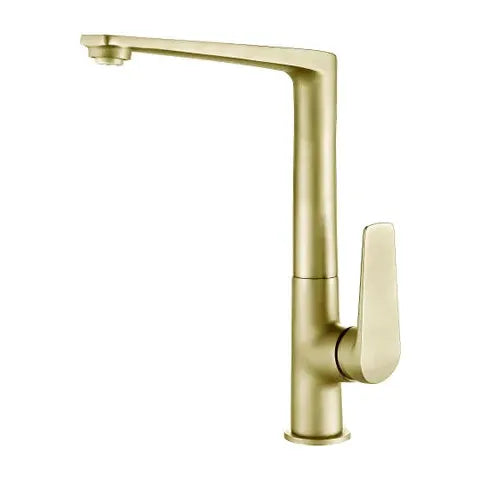 Zevio Kitchen Sink Mixer Brushed Gold