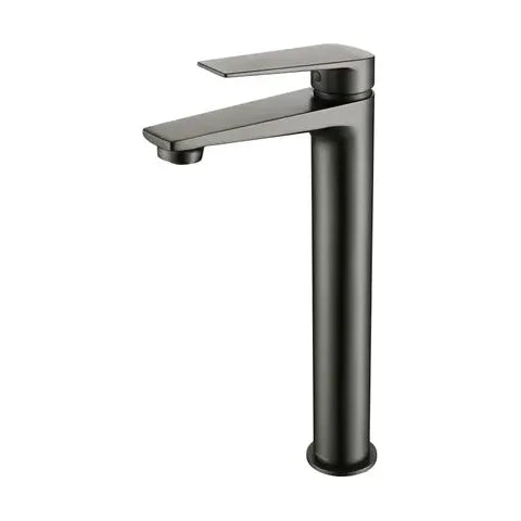 Zevio Tall Basin Mixer Gun Metal