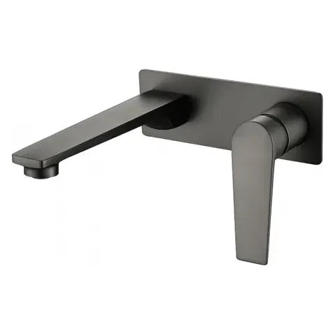 Zevio Wall Basin Mixer Chrome