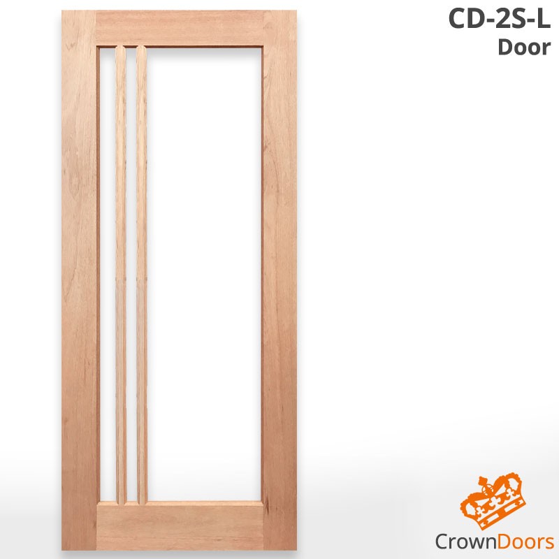 CD-2S-L MODERN SOLID TIMBER DOOR