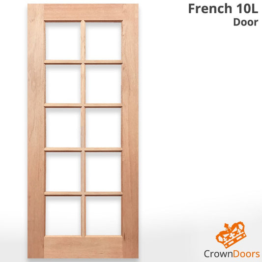 FRENCH 10L SOLID TIMBER DOOR