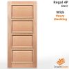 REGAL 4P SOLID TIMBER DOOR