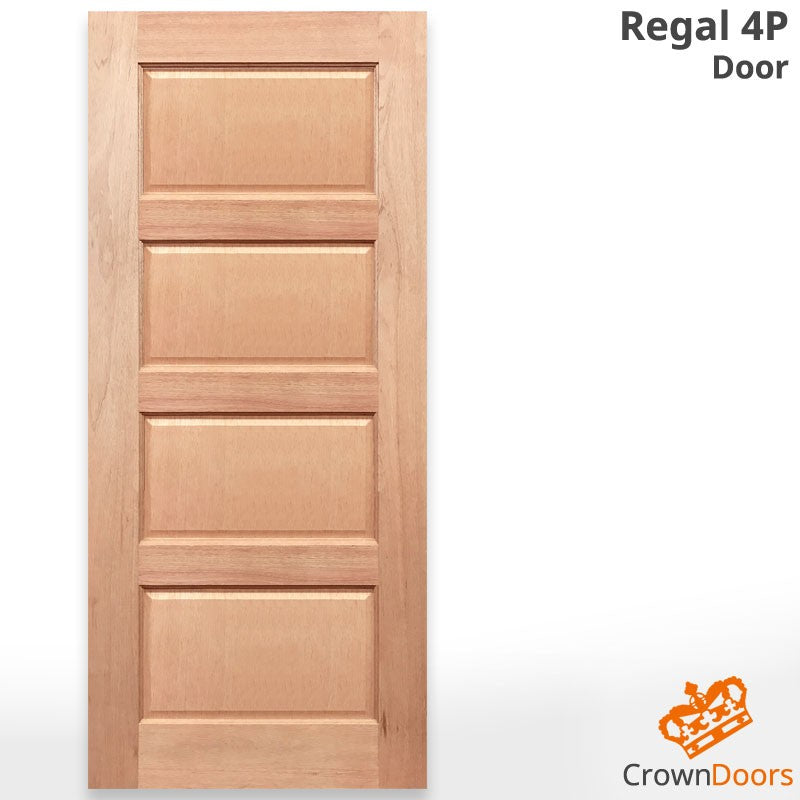 REGAL 4P SOLID TIMBER DOOR